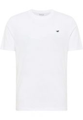 Męski T-Shirt Mustang Style Alex General White 1017989 2045. Białe t-shirty męskie Mustang, m, bez wzorów, bez kołnierzyka. Za 79.99 zł.