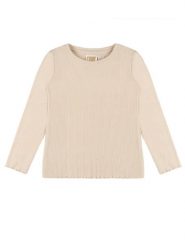 Koszulka dziewczęca Leone 1947 Apparel z długim rękawem prążkowany materiał. Białe t-shirty i topy dla dziewczynek LEONE 1947 APPAREL, bez wzorów, z materiału, bez ramiączek. Za 42.06 zł.