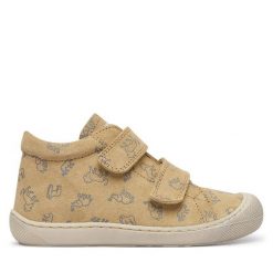 Półbuty Naturino. Brązowe półbuty chłopięce Naturino, bez wzorów, bez zapięcia. Za 389.99 zł.