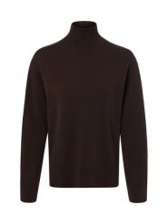Gant wełniana bluzka Kobiety Wełna brązowy, XL. Brązowe bluzki damskie GANT, xl, bez wzorów, z wełny, bez kołnierzyka, bez ramiączek. Za 799.95 zł.