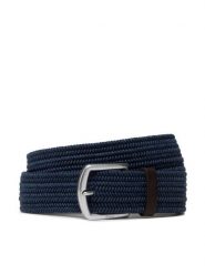 Polo Ralph Lauren Pasek Męski 35Mm Braid Stretch 405666041002 Granatowy. Niebieskie paski damskie Polo Ralph Lauren, bez wzorów, z materiału. Za 349.99 zł.