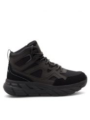 Sprandi Sneakersy TEC BP40-22624Z Czarny. Czarne buty sportowe chłopięce Sprandi, bez wzorów, z materiału, bez zapięcia. Za 179.99 zł.