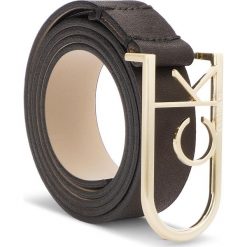 Pasek Damski CALVIN KLEIN - 2.5CM Ck Rounded Buc K60K604752 85 001. Czarne paski damskie Calvin Klein, w paski, ze skóry. Za 279.00 zł.