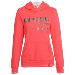 Bluza damska z kapturem Imperial Riding Royal. Brązowe bluzy damskie IMPERIAL RIDING, l, bez wzorów, z kapturem. Za 302.50 zł.