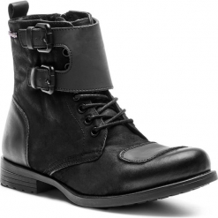 Kozaki KAZAR - Tadeu 31451-29-N0 Black. Czarne kozaki męskie Kazar, z nubiku. Za 629.00 zł.