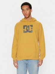DC Shoes Bluza Star ADYSF03099 Żółty Relaxed Fit. Żółte bluzy męskie DC Shoes, l, bez wzorów, z bawełny, bez kaptura. Za 179.99 zł.