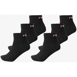 Fila Skarpety Quarter 6-pack Unisex Czarne 43-46. Czarne skarpety damskie Fila, bez wzorów. Za 163.99 zł.
