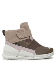 ECCO Śniegowce Biom K1 71175260812 Brązowy. Brązowe buty zimowe dziewczęce ecco, bez wzorów, z materiału, bez zapięcia. Za 529.99 zł.