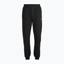 Spodnie męskie FILA Rouvroy. Czarne spodnie materiałowe męskie Fila, m, bez wzorów. W wyprzedaży za 277.40 zł.