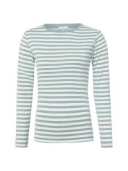 Brookshire Koszulka z długim rękawem Kobiety Bawełna (100%) niebieski, XXL. Niebieskie t-shirty damskie brookshire, xxl, bez wzorów, z bawełny, bez kołnierzyka. Za 99.95 zł.