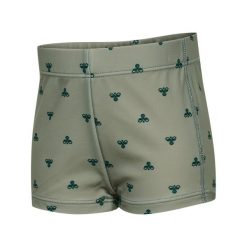 Dziecięce kąpielówki Hummel BEE AOP. Szare kąpielówki dla chłopców Hummel, bez wzorów. Za 174.00 zł.