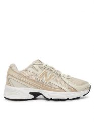 New Balance Sneakersy G74047M Beżowy. Brązowe buty sportowe chłopięce New Balance, bez wzorów, z materiału, bez zapięcia. Za 449.99 zł.