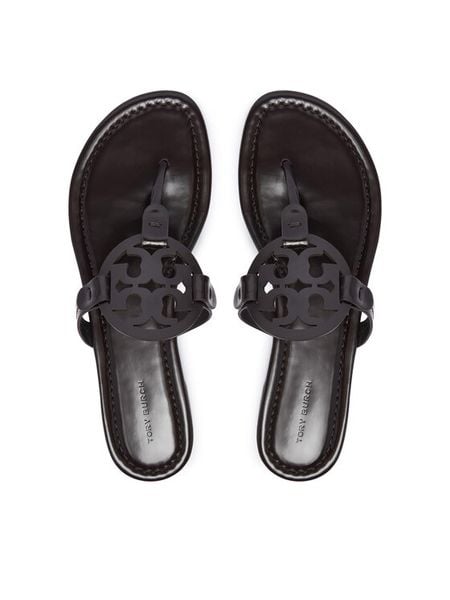 Tory Burch Japonki 174875 Brązowy. Brązowe klapki damskie Tory Burch, bez wzorów, bez obcasa. Za 1,139.00 zł.