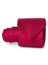 Finshley & Harding Krawat Mężczyźni Jedwab czerwony, ONE SIZE. Czerwone krawaty i muchy Finshley & Harding, bez wzorów, z jedwabiu, eleganckie. Za 179.95 zł.