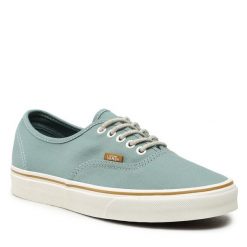 Tenisówki Vans. Niebieskie trampki męskie Vans, bez wzorów, bez zapięcia. Za 219.99 zł.