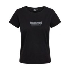Koszulka damska Hummel Booster. Czerwone koszulki sportowe damskie Hummel, s, bez wzorów, bez kołnierzyka, bez ramiączek, na fitness i siłownię. Za 121.50 zł.