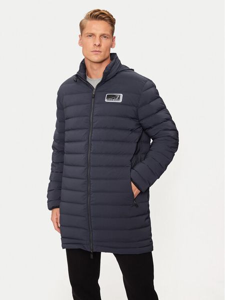 EA7 Emporio Armani Kurtka puchowa 6DPK12 PNHAZ 1562 Granatowy Regular Fit. Niebieskie kurtki męskie EA7 Emporio Armani, m, bez wzorów, z puchu, bez kaptura. Za 1,249.00 zł.