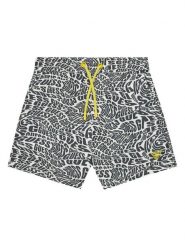 Guess Szorty kąpielowe L5GZ01 WG2D2 Czarny Regular Fit. Czarne szorty dla chłopców Guess, z aplikacjami, z syntetyku. Za 129.99 zł.