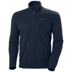 Kurtka polarowa 1/2 zip Helly Hansen daybreaker. Niebieskie kurtki męskie Helly Hansen, m, bez wzorów, z materiału, bez kaptura. Za 332.00 zł.