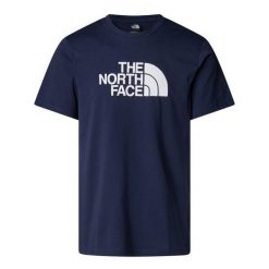 Koszulka sportowa męska The North Face Easy Summit. Niebieskie koszulki sportowe męskie The North Face, m, bez wzorów, bez kołnierzyka, bez ramiączek. Za 204.00 zł.