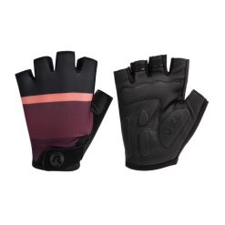 Rękawiczki rowerowe damskie Rogelli Impress. Czarne rękawiczki damskie Rogelli, bez wzorów, z bawełny, eleganckie. Za 79.00 zł.