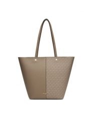 MICHAEL Michael Kors Torebka Flora 30T5GFFT3B Beżowy. Brązowe torebki do ręki damskie MICHAEL Michael Kors, bez wzorów, ze skóry, bez dodatków. Za 939.99 zł.