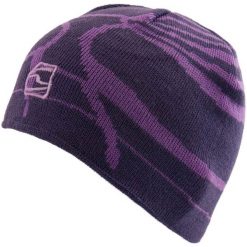 Zimowy Kapelusz Loaf 58 - Elegancki i Wygodny. Fioletowe czapki i kapelusze męskie ZIKKO, na zimę, bez wzorów, eleganckie. Za 119.99 zł.
