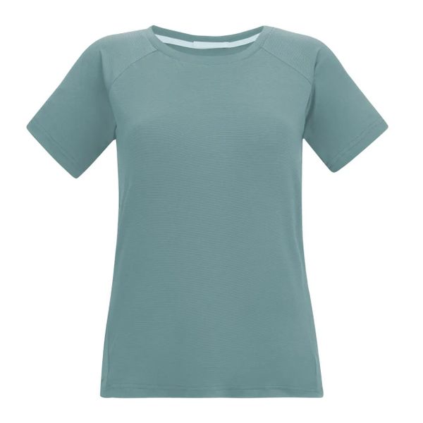 Koszulka damska Regatta Limonite. Niebieskie t-shirty damskie Regatta, m, bez wzorów, z elastanu, bez kołnierzyka. Za 119.00 zł.