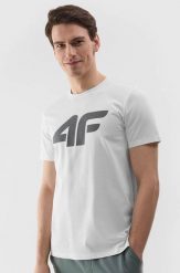 4f T-shirt 4F 4FWSS24TTSHM1155 10S. T-shirty męskie 4f, m, bez wzorów, bez kołnierzyka. Za 47.56 zł.