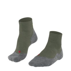 Krótkie skarpety Falke TK5 Wander. Zielone skarpety męskie Falke, bez wzorów, z materiału. Za 151.00 zł.