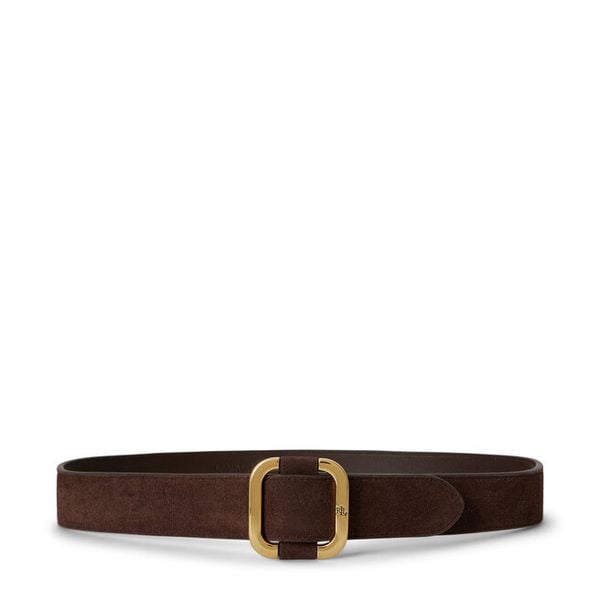 Pasek LAUREN RALPH LAUREN. Brązowe paski damskie Lauren Ralph Lauren, bez wzorów. Za 419.99 zł.