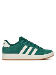Adidas Sneakersy Grand Court 00s JP5893 Zielony. Zielone buty sportowe dziewczęce Adidas, bez wzorów, ze skóry, bez zapięcia. Za 130.99 zł.