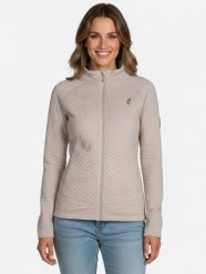 Bluza polarowa damska AULP SIMIX oddychająca. Brązowe bluzy damskie Aulp, l, bez wzorów, z materiału, bez kaptura. Za 259.99 zł.
