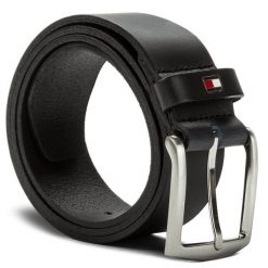Pasek Męski Tommy Hilfiger. Czarne paski damskie Tommy Hilfiger, bez wzorów. Za 179.99 zł.