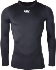 Koszulka kompresyjna Canterbury Mercury TCR. Czarne bluzki z długim rękawem męskie CANTERBURY, xl, bez wzorów, z poliesteru, bez kołnierzyka. Za 427.00 zł.