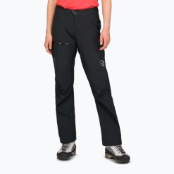 Spodnie trekkingowe damskie NORRONA Falketind Dri1. Czarne spodnie materiałowe damskie NORRONA, l, bez wzorów, z materiału. Za 1,159.00 zł.