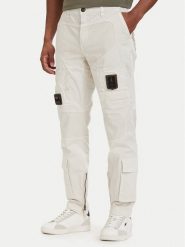 Aeronautica Militare Spodnie cargo Iconic Anti-G 261PA1387UCT01493 Beżowy Regular Fit. Brązowe spodnie materiałowe męskie Aeronautica Militare, m, bez wzorów, z bawełny. Za 1,189.00 zł.