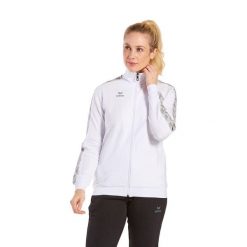 Damska bluza dresowa Erima Essential Team. Białe bluzy sportowe damskie Erima, l, bez wzorów, z dresówki, bez kaptura, na fitness i siłownię. W wyprzedaży za 242.00 zł.