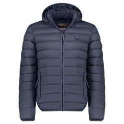 Kurtka męska Geographical Norway AMIGOTAL HOOD DB DENIM BLUE MEN 233 DENIM. Niebieskie kurtki męskie Geographical Norway, m, bez wzorów, z denimu, sportowe, bez kaptura. Za 159.00 zł.