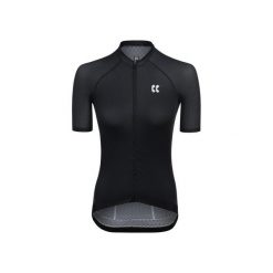 Damski jersey Kalas Passion Z5 Verano. Czarne koszulki sportowe damskie KALAS, bez wzorów, z jersey, bez kołnierzyka, bez ramiączek, rowerowe. Za 604.50 zł.