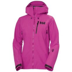 Kurtka impermeabilna damska Helly Hansen Odin 9 Worlds 3.0. Czerwone kurtki damskie Helly Hansen, l, bez wzorów, z dzianiny, bez kaptura. Za 1,861.00 zł.