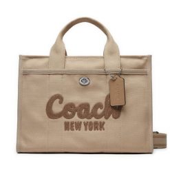 Torebka Coach. Brązowe torebki do ręki damskie Coach, bez wzorów, bez dodatków. Za 1,299.00 zł.