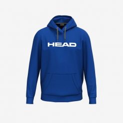 Bluza z kapturem Head Club Original. Niebieskie bluzy męskie Head, l, bez wzorów, z kapturem, tenisowe. W wyprzedaży za 207.00 zł.