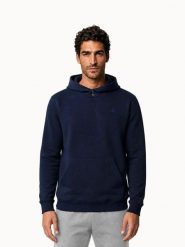 Bluza z kapturem Le Coq Sportif Essentiels T/T N°1. Niebieskie bluzy sportowe męskie le coq sportif, s, bez wzorów, z dresówki, z kapturem. Za 458.00 zł.