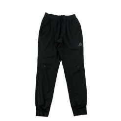 Spodnie dresowe damskie Reebok z kieszenią na zamek. Czarne spodnie dresowe damskie Reebok, l, bez wzorów, z dresówki, na fitness i siłownię. Za 85.16 zł.