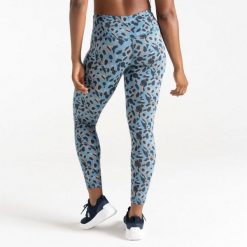 Damskie legginsy Dare 2B Influential Gym. Niebieskie legginsy damskie Dare 2b, bez wzorów. Za 224.00 zł.