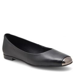 Baleriny Sergio Bardi. Czarne baleriny damskie Sergio Bardi, bez wzorów, bez obcasa. Za 249.99 zł.
