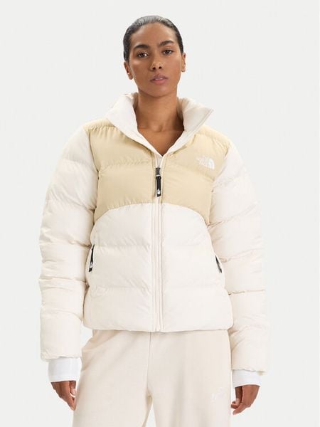 The North Face Kurtka zimowa Saikuru NF0A89JD Beżowy Regular Fit. Brązowe kurtki damskie The North Face, na zimę, xl, bez wzorów, z syntetyku, bez kaptura. Za 659.99 zł.