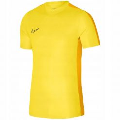 Męska Koszulka Academy DriFIT. Żółte koszulki sportowe męskie Nike, m, bez wzorów, bez kołnierzyka, bez ramiączek, trekkingowe. Za 122.99 zł.
