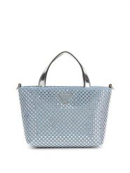 Guess Torebka 181093 Błękitny. Niebieskie torebki do ręki damskie Guess, z aplikacjami, bez dodatków. Za 589.99 zł.